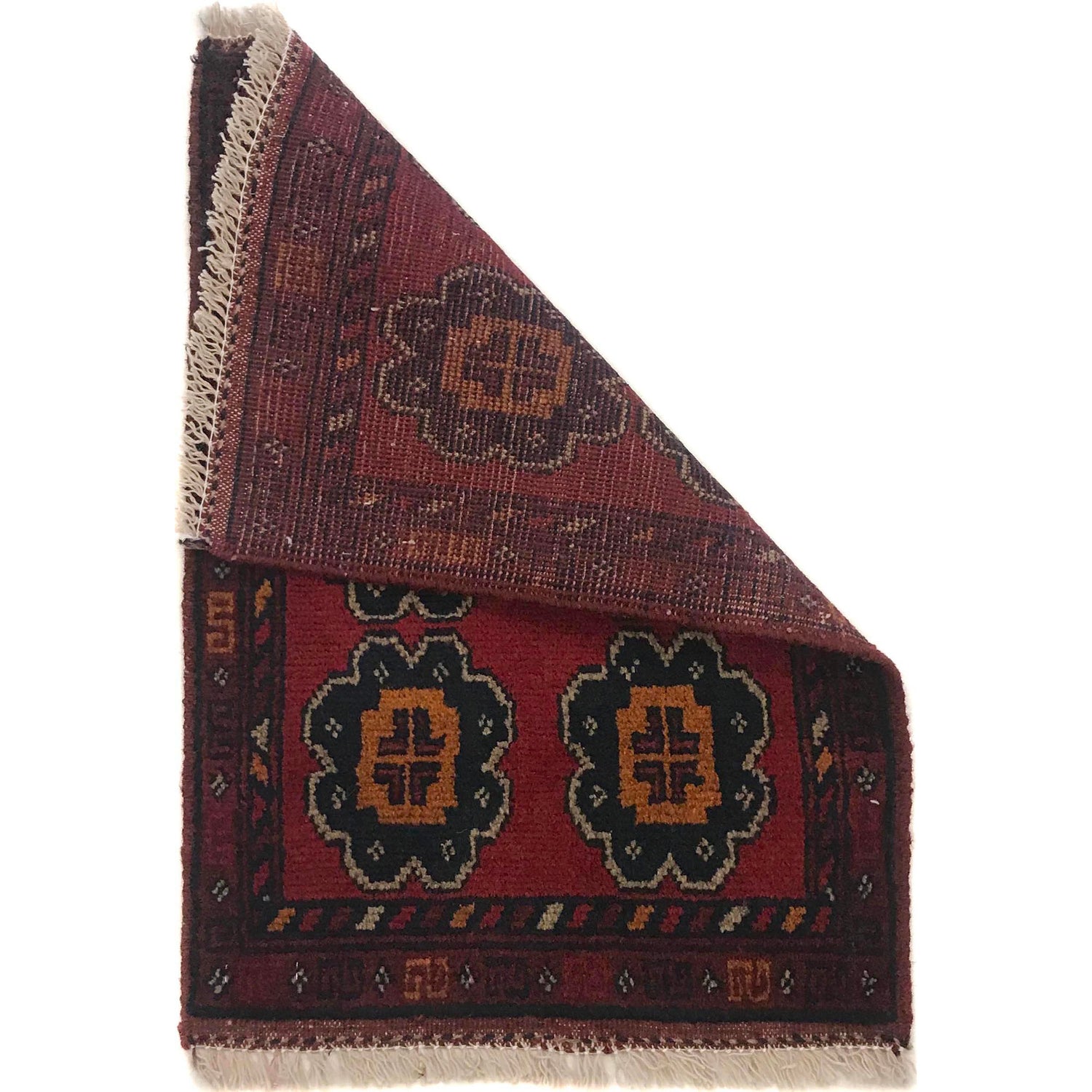 Handmade Door Mat 1' 4" x 1' 11" ft / 40 x 59 cm - No. B35642