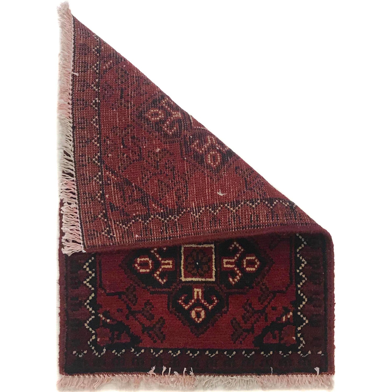 Handmade Foot Mat 1' 4" x 2' 0" ft / 41 x 60 cm - No. B35643