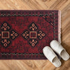 Handmade Foot Mat 1' 4" x 2' 0" ft / 41 x 60 cm - No. B35643