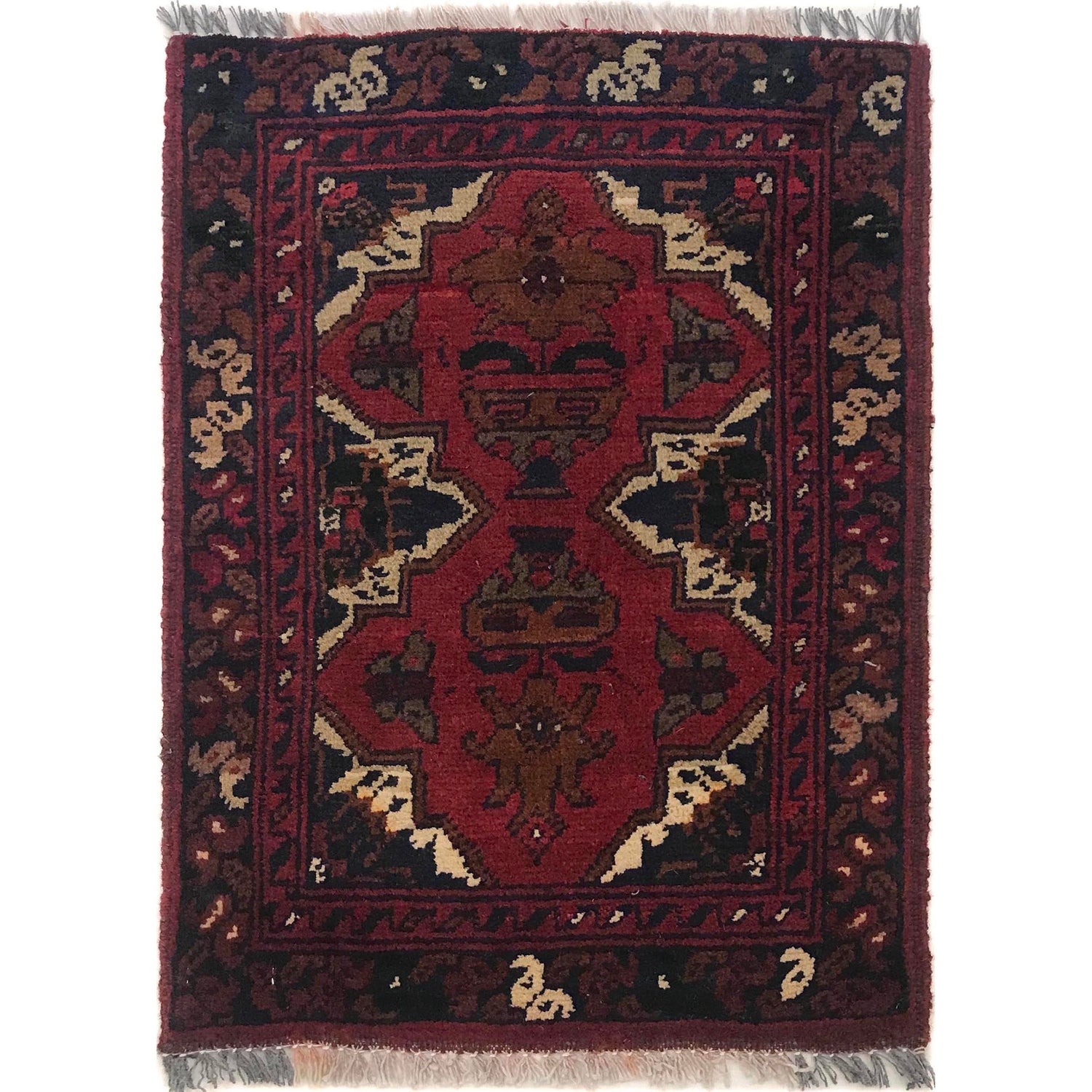 Red Color Doormats 1' 5" x 2' 0" ft / 42 x 60 cm - No. B35646