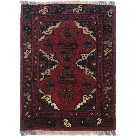 Red Color Doormats 1' 5" x 2' 0" ft / 42 x 60 cm - No. B35646