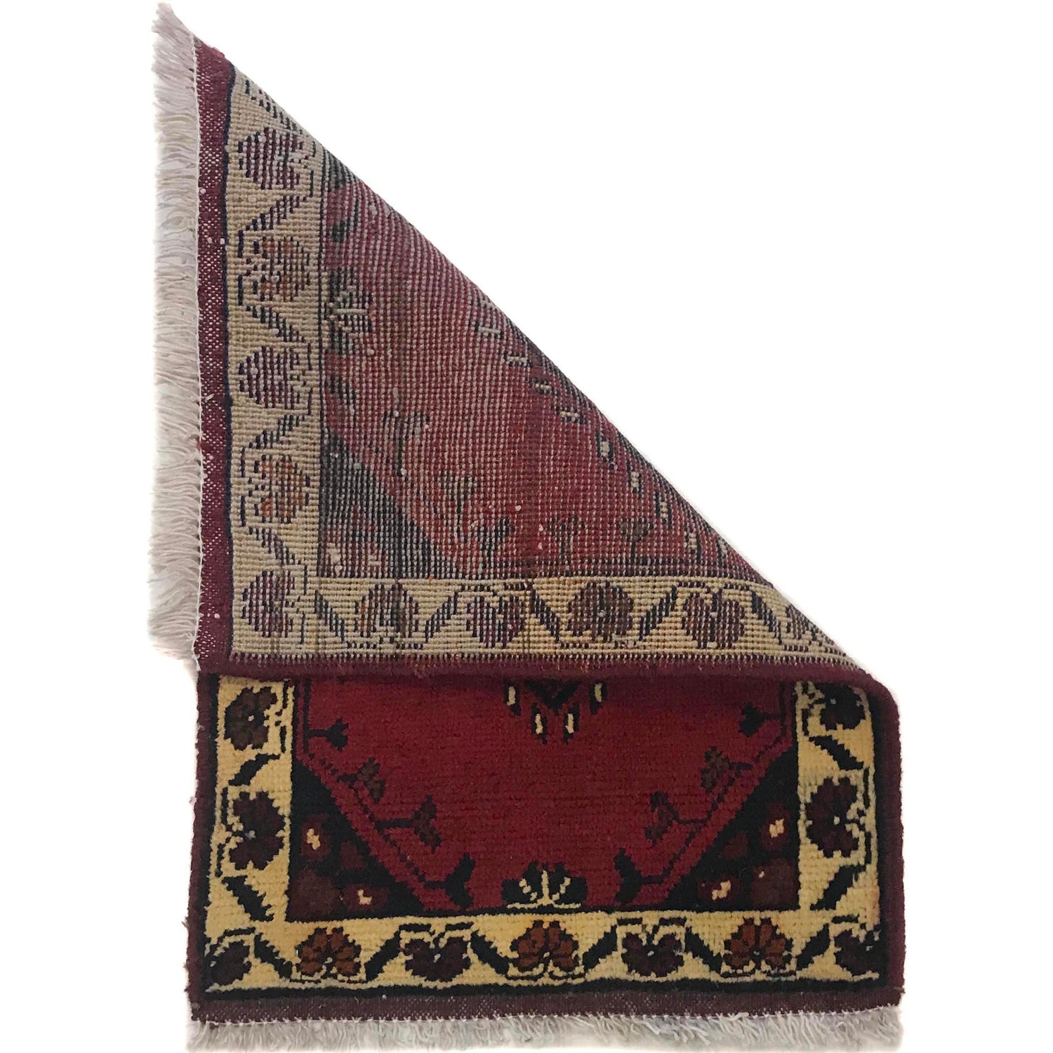 Handmade Floor Mat 1' 5" x 2' 0" ft / 42 x 60 cm - No. B35650