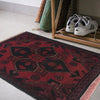 Handmade Door Mat 1' 4" x 1' 10" ft / 41 x 57 cm - No. B35654