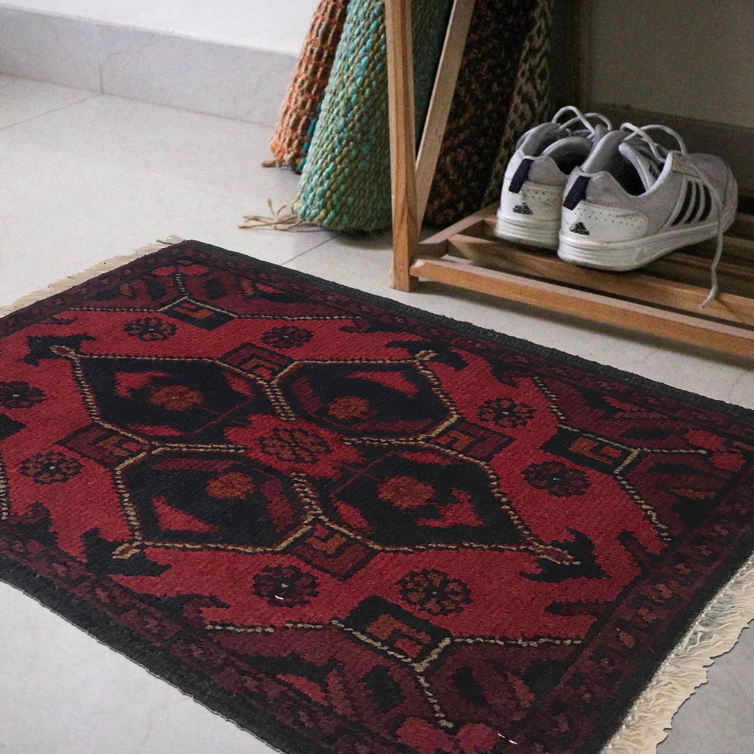 Small Rugs For Doorway 1' 3" x 1' 10" ft / 39 x 56 cm - No. B35660
