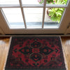 Handmade Door Mat 1' 4" x 1' 10" ft / 41 x 57 cm - No. B35663