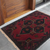 Handmade Foot Mat 1' 4" x 1' 11" ft / 41 x 59 cm - No. B35664