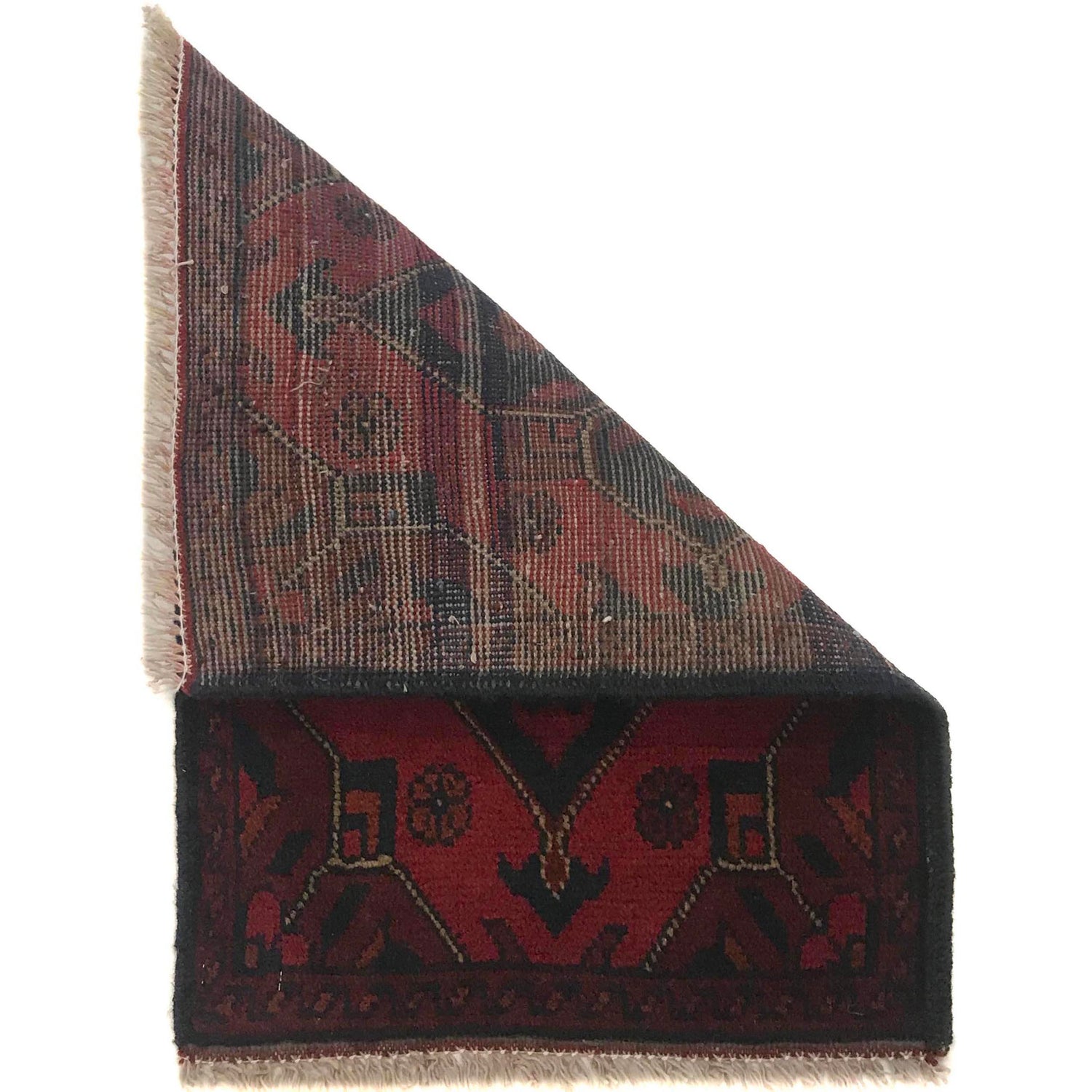 Handmade Mat 1' 5" x 1' 10" ft / 42 x 57 cm - No. B35667