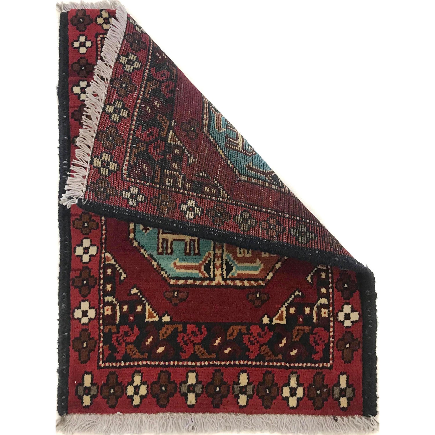 Red Color Doormats 1' 5" x 1' 11" ft / 44 x 58 cm - No. B35670