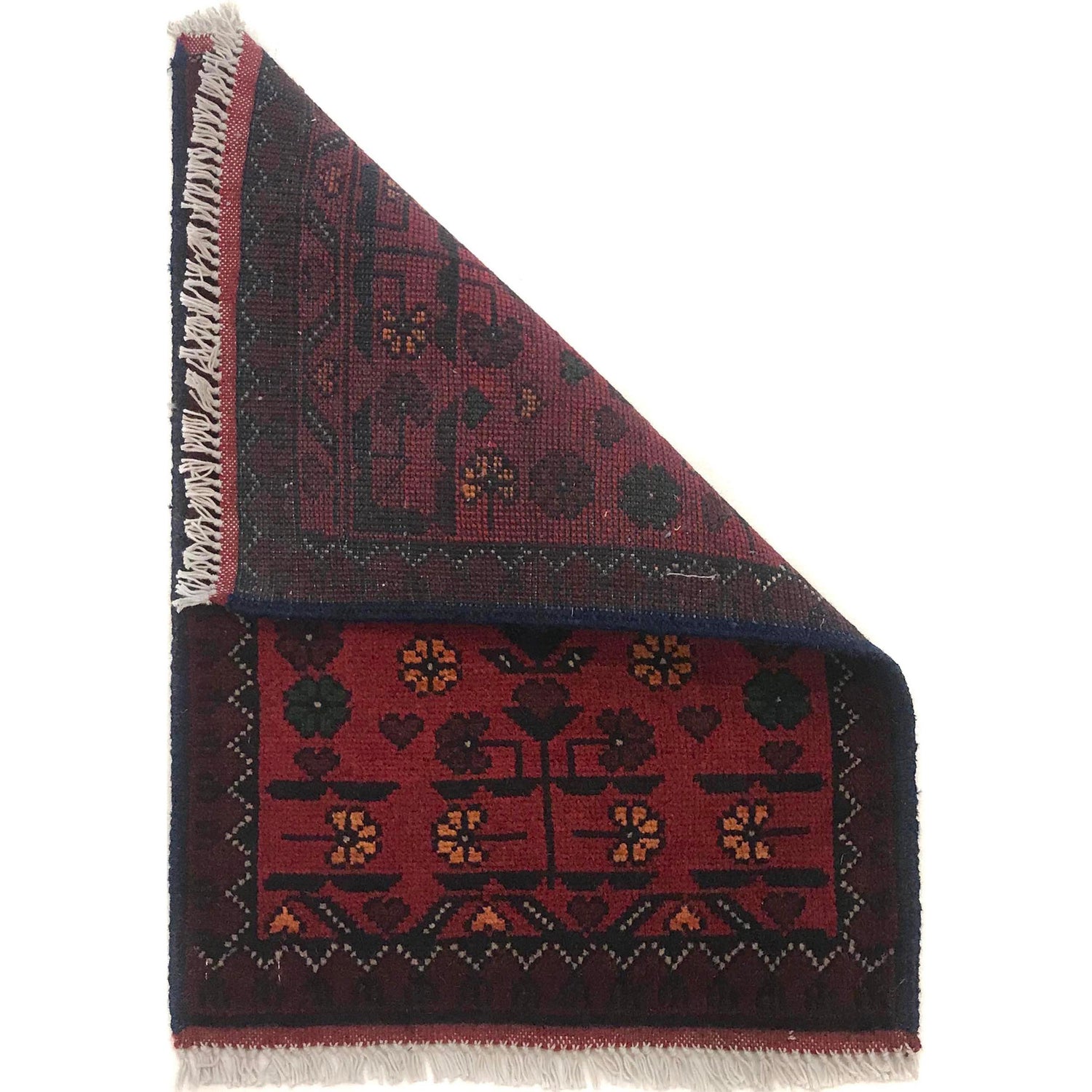 Handmade Foot Mat 1' 6" x 2' 0" ft / 45 x 60 cm - No. B35675