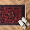 Handmade Foot Mat 1' 6" x 2' 0" ft / 45 x 60 cm - No. B35675