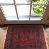 Red Color Doormats 1' 5" x 2' 0" ft / 42 x 60 cm - No. B35676