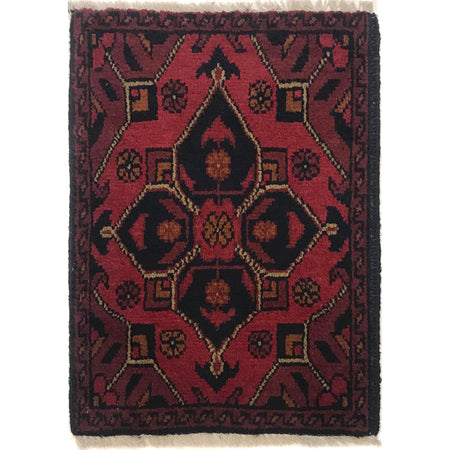 Handmade Doormats 1' 4" x 1' 10" ft / 40 x 56 cm - No. B35687