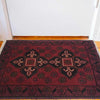 Handmade Floor Mat 1' 5" x 2' 1" ft / 43 x 64 cm - No. B35690