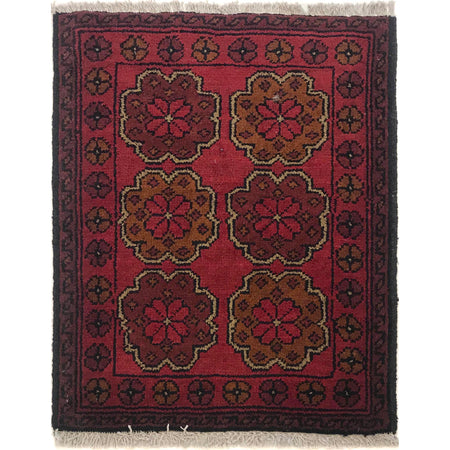Handmade Foot Mat 1' 7" x 2' 0" ft / 48 x 60 cm - No. B35697