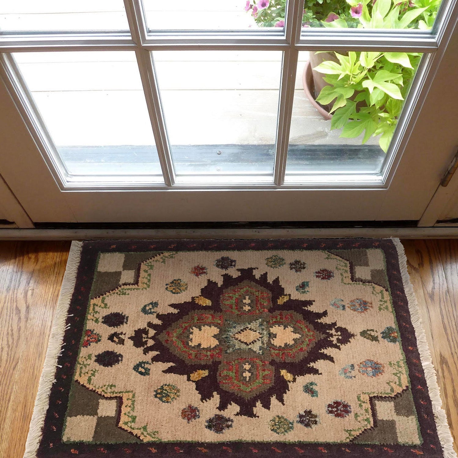 Small Rugs For Doorway 1' 6" x 1' 11" ft / 45 x 58 cm - No. B35700