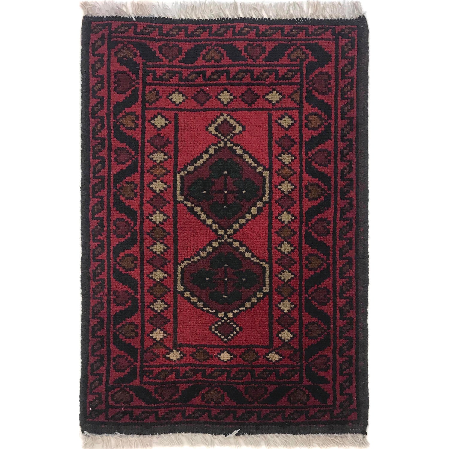 Red Color Doormats 1' 5" x 1' 11" ft / 42 x 59 cm - No. B35718
