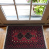 Red Color Doormats 1' 5" x 1' 11" ft / 42 x 59 cm - No. B35718