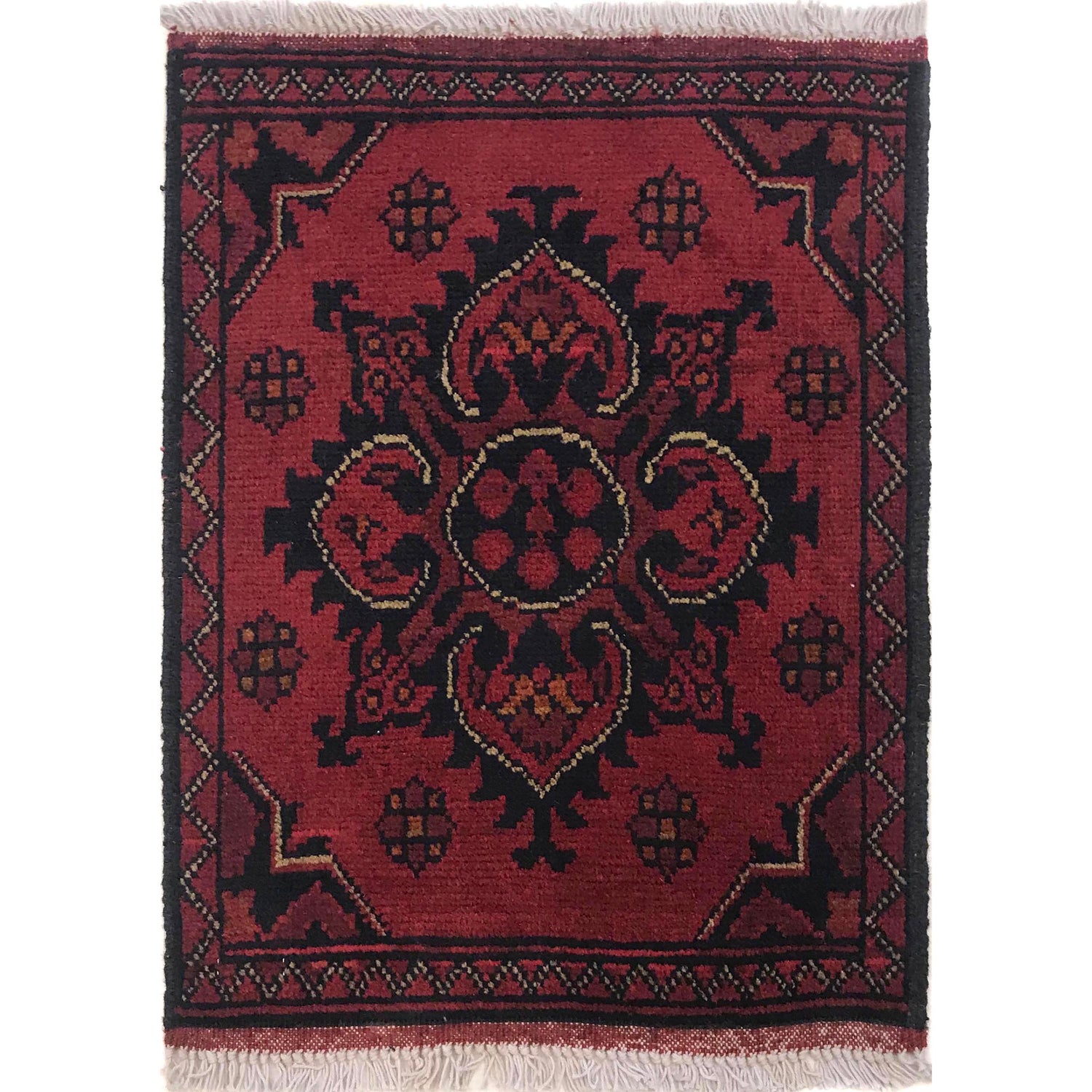 Handmade Doormats 1' 5" x 1' 11" ft / 44 x 58 cm - No. B35719