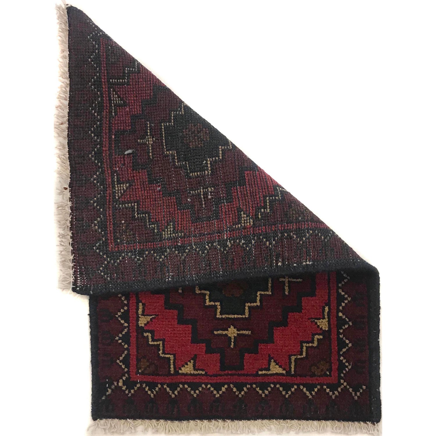 Handmade Floor Mat 1' 4" x 2' 0" ft / 40 x 62 cm - No. B35721