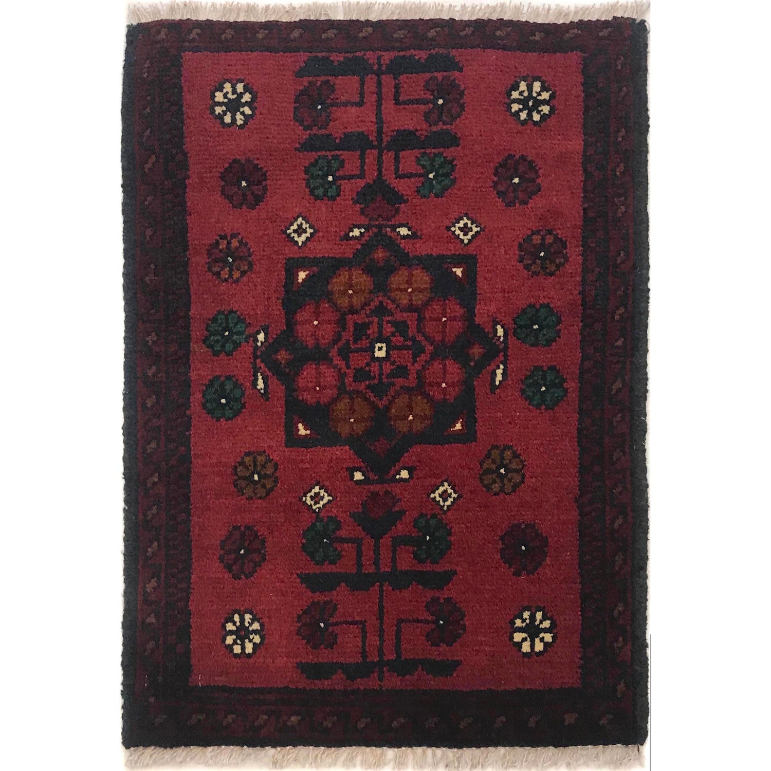 Handmade Doormats 1' 5" x 1' 11" ft / 43 x 59 cm - No. B35728