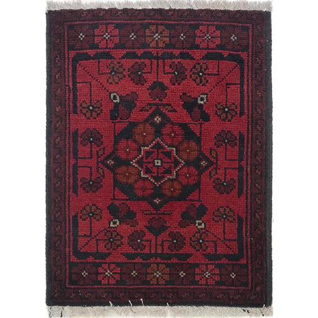 Handmade Door Mat 1' 5" x 1' 11" ft / 42 x 59 cm - No. B35742