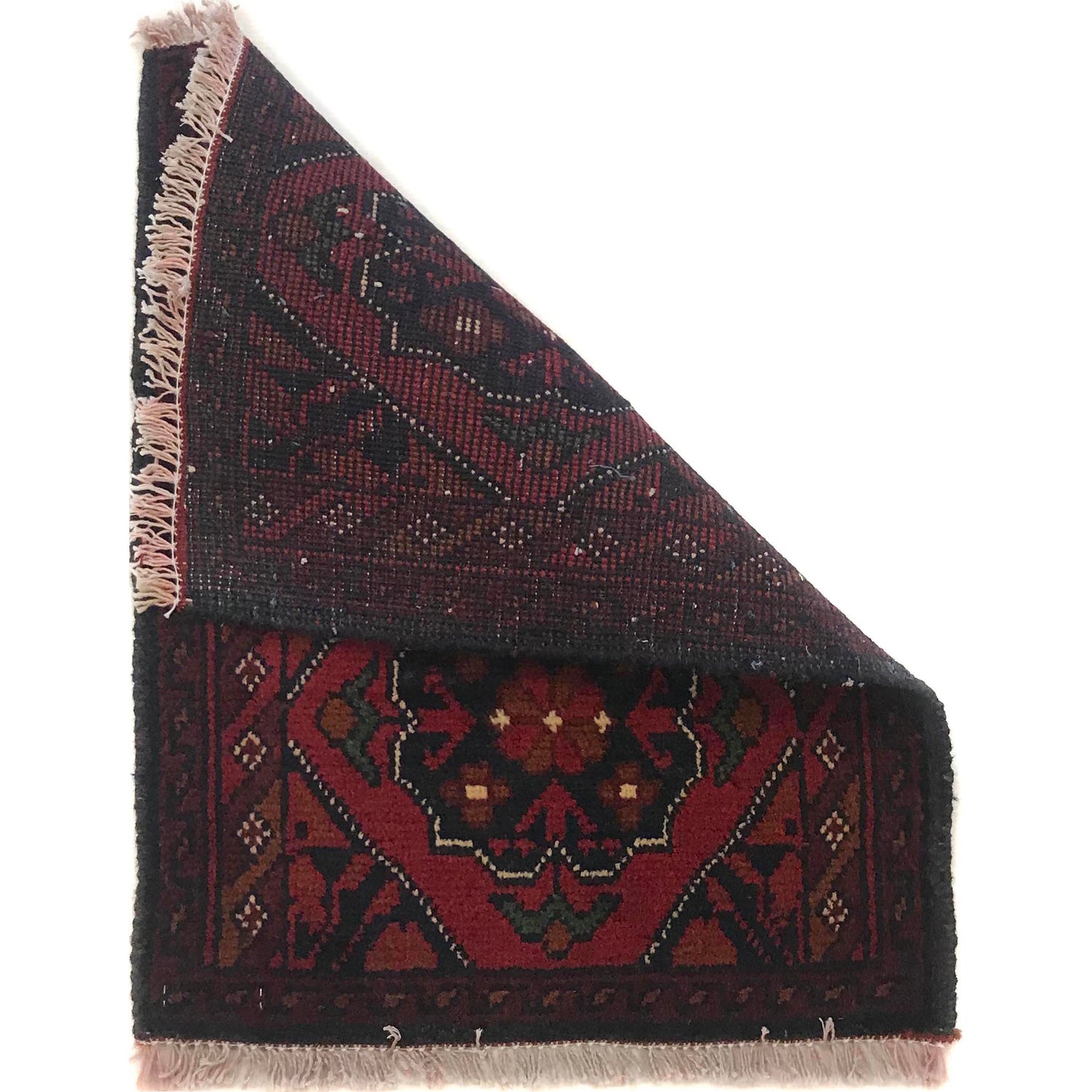 Handmade Foot Mat 1' 6" x 2' 0" ft / 45 x 60 cm - No. B35743