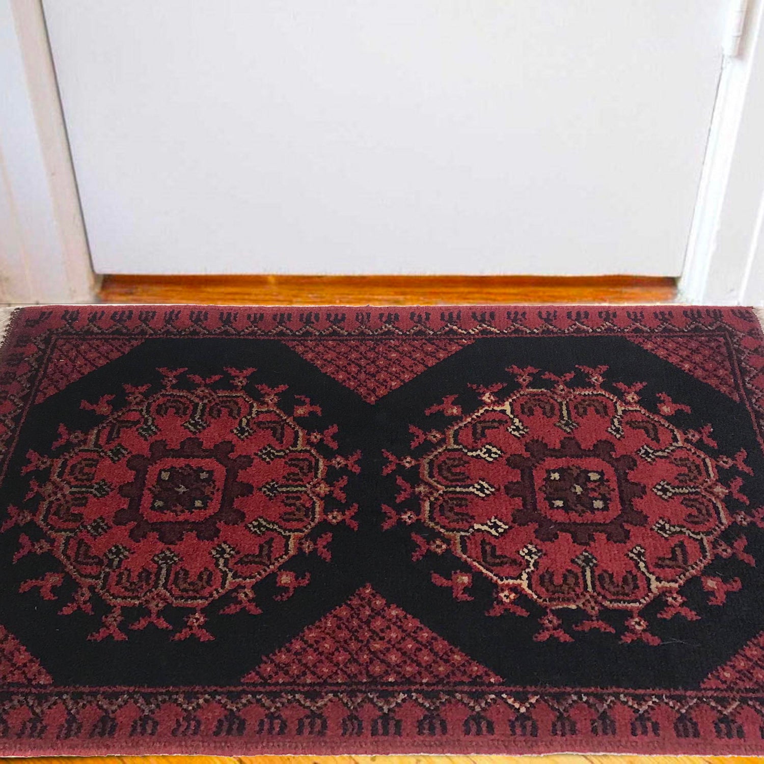 Red Color Doormats 1' 3" x 2' 2" ft / 39 x 65 cm - No. B35744