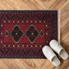 Handmade Floor Mat 1' 5" x 2' 0" ft / 43 x 61 cm - No. B35747