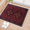 Handmade Foot Mat 1' 6" x 1' 11" ft / 45 x 58 cm - No. B35752