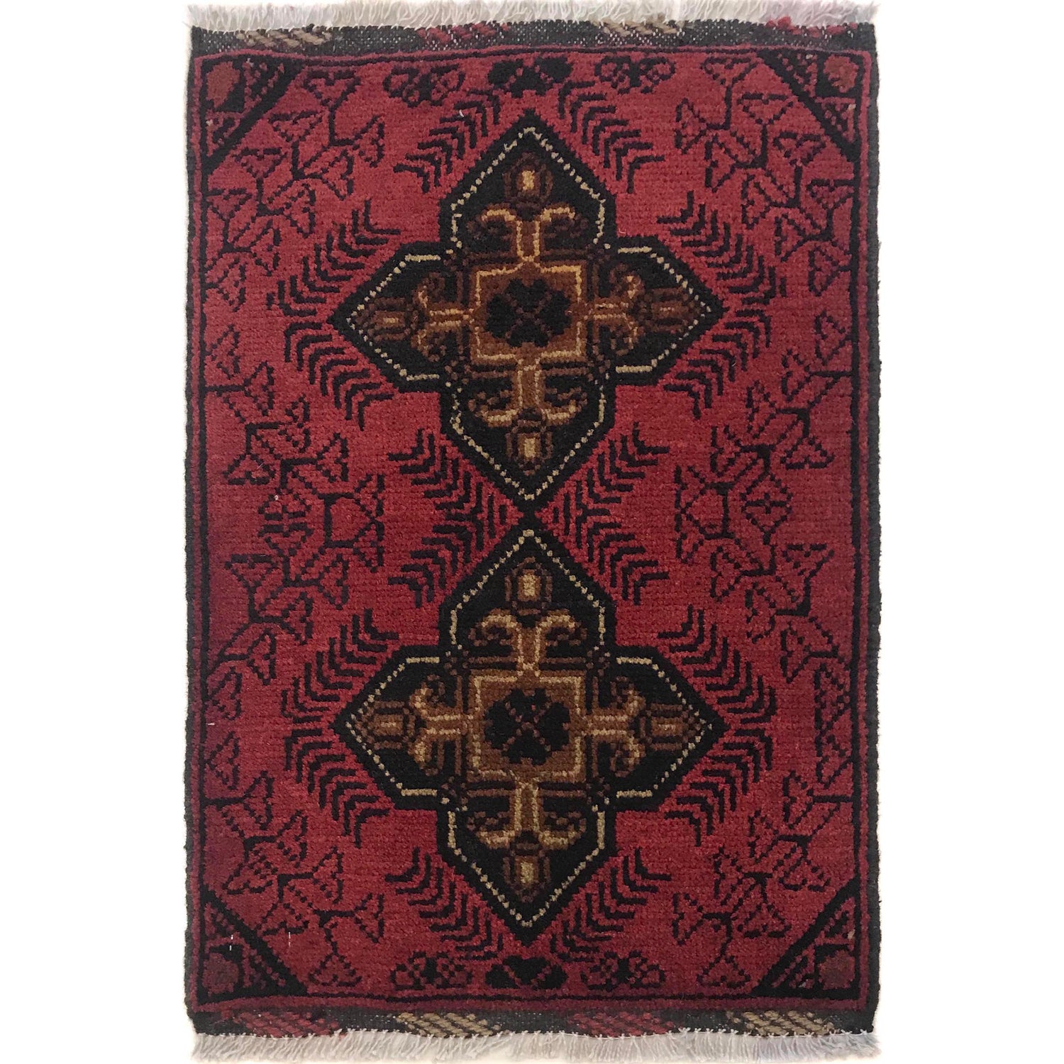 Red Color Doormats 1' 6" x 2' 1" ft / 45 x 63 cm - No. B35753