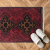 Red Color Doormats 1' 6" x 2' 1" ft / 45 x 63 cm - No. B35753