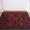 Handmade Floor Mat 1' 4" x 1' 11" ft / 41 x 59 cm - No. B35756