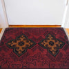Handmade Foot Mat 1' 5" x 2' 1" ft / 43 x 63 cm - No. B35762