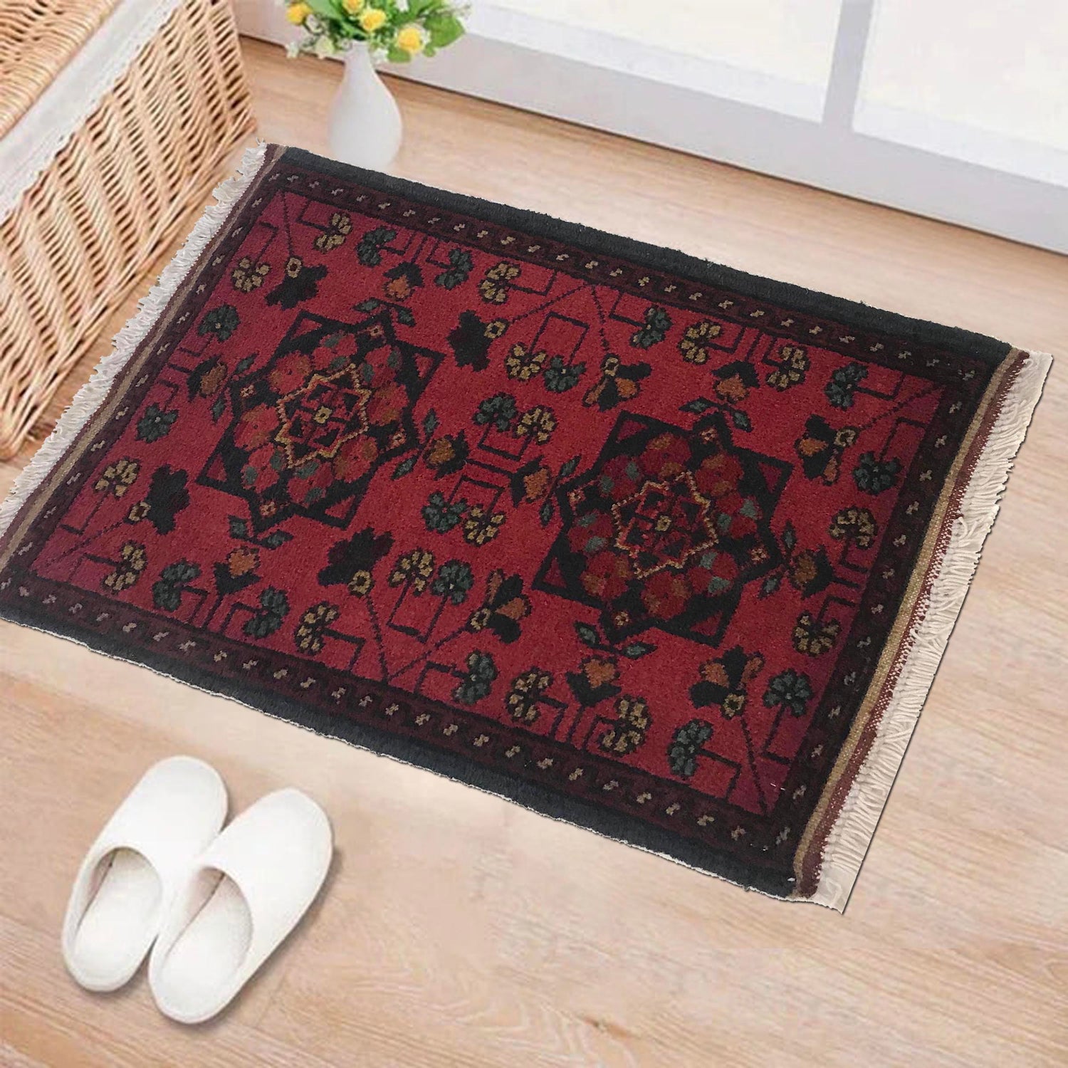 Handmade Doormats 1' 6" x 2' 2" ft / 45 x 66 cm - No. B35764