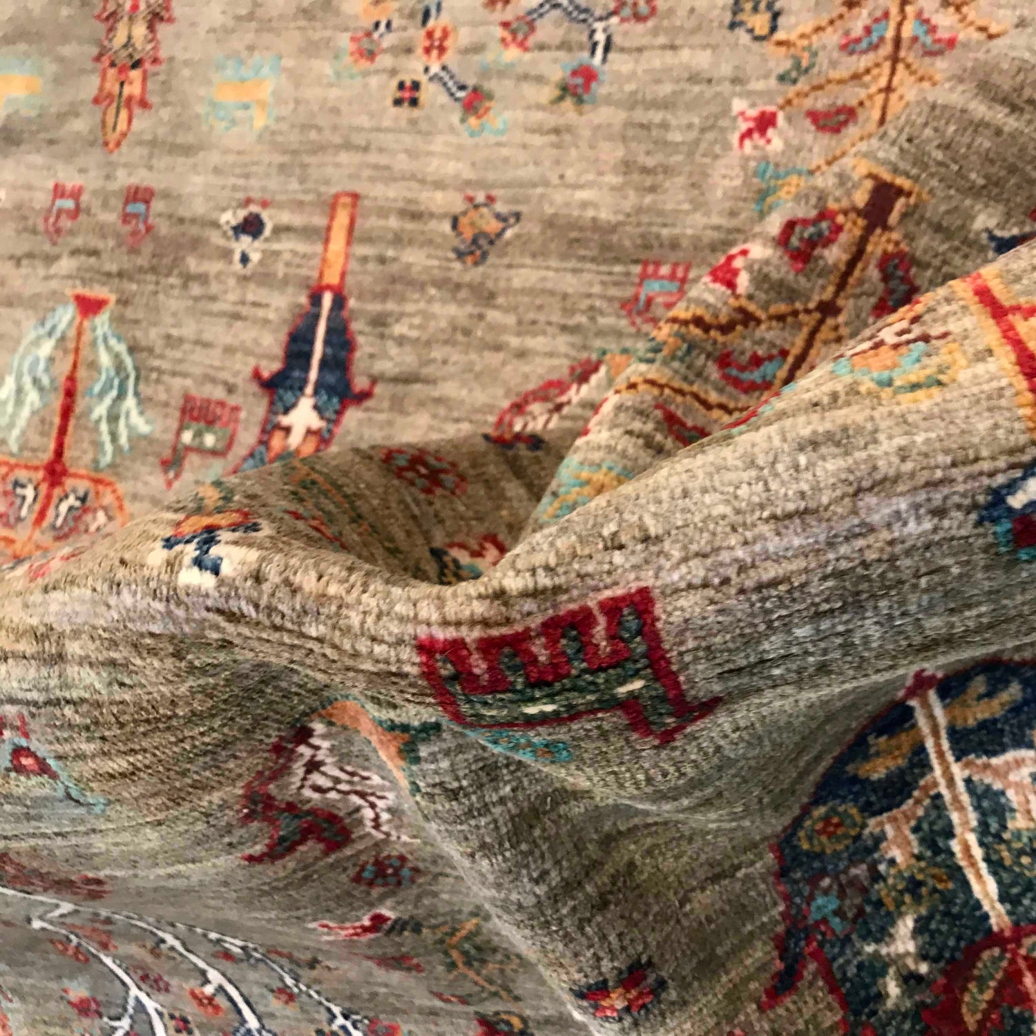 Tree Of Life Rug 4' 11" x 6' 4" ft / 151 x 194 cm - No. B35793