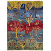 Contemporary Style Tree of Life Rug 6' 8" x 9' 6" ft / 204 x 290 cm - No. B35794
