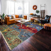 Contemporary Style Tree of Life Rug 6' 8" x 9' 6" ft / 204 x 290 cm - No. B35794