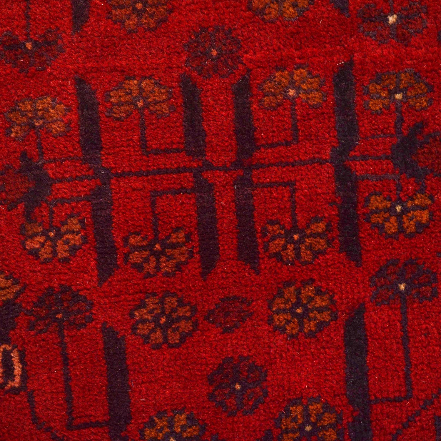 Handwoven Khal Mohammadi Afghan Carpet 4' 6" x 6' 4" ft / 136 x 193 cm - No. B35796