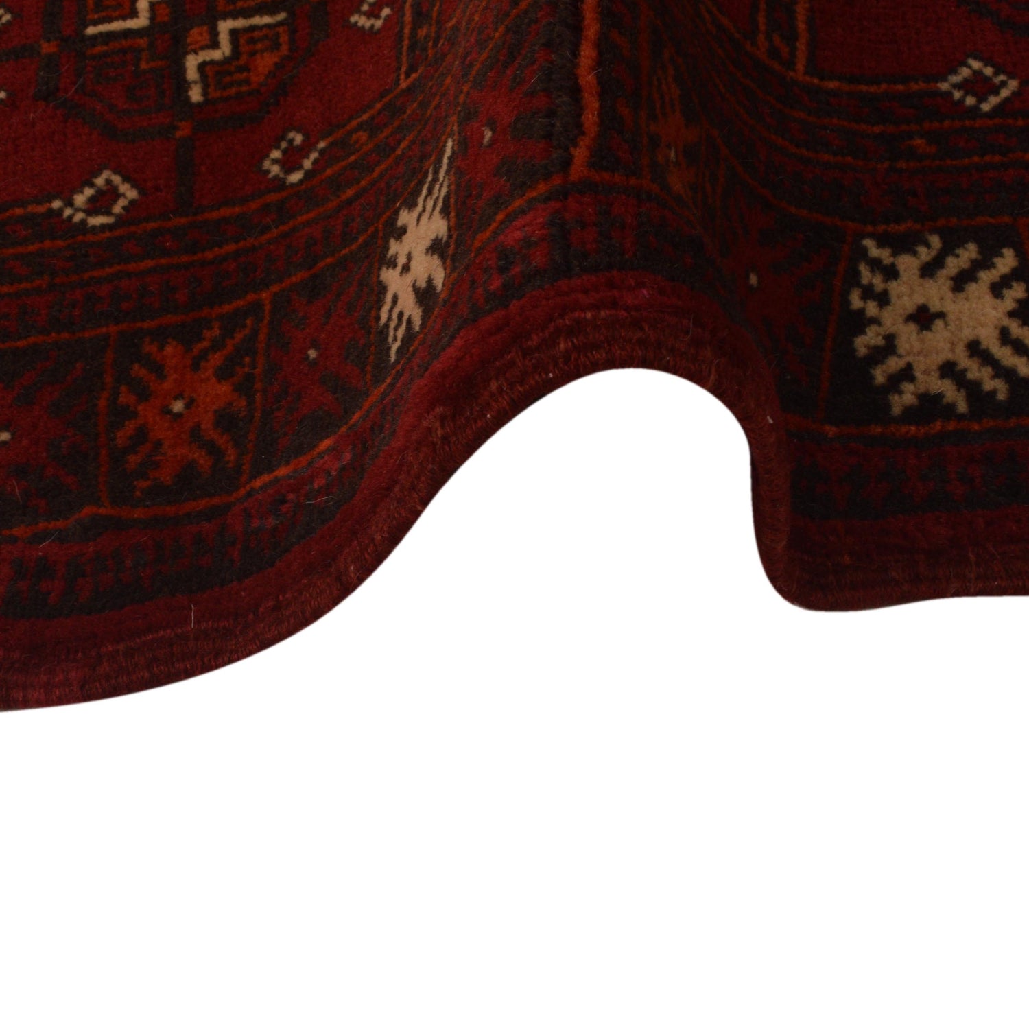 Firebrick Bokhara Runner Rug 2' 4" x 5' 8" ft / 71 x 173 cm - No. B35797