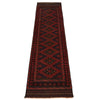 Multi Mashwani Short Runner 2' 1" x 8' 10" ft / 63 x 270 cm - No. B35815