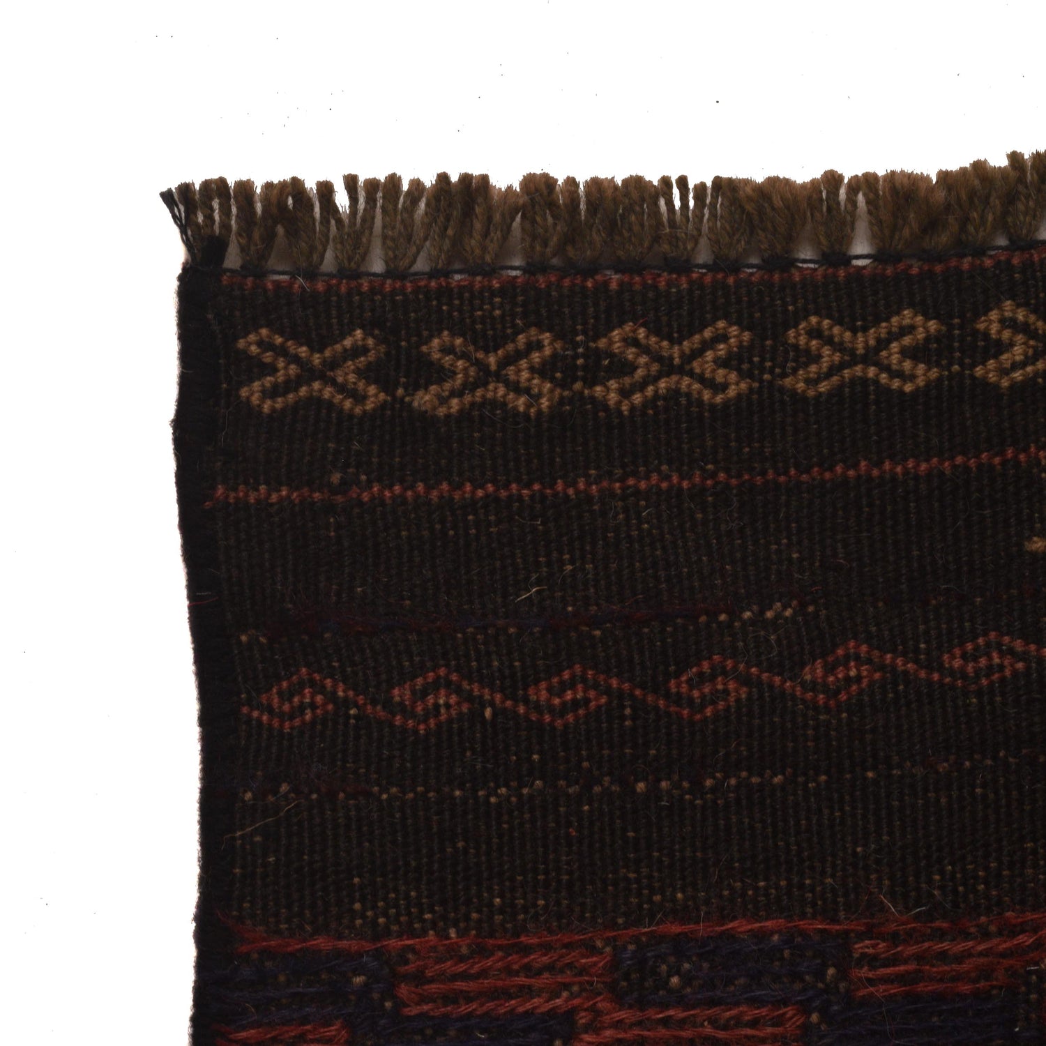 Multi Mashwani Short Runner 2' 1" x 8' 10" ft / 63 x 270 cm - No. B35815