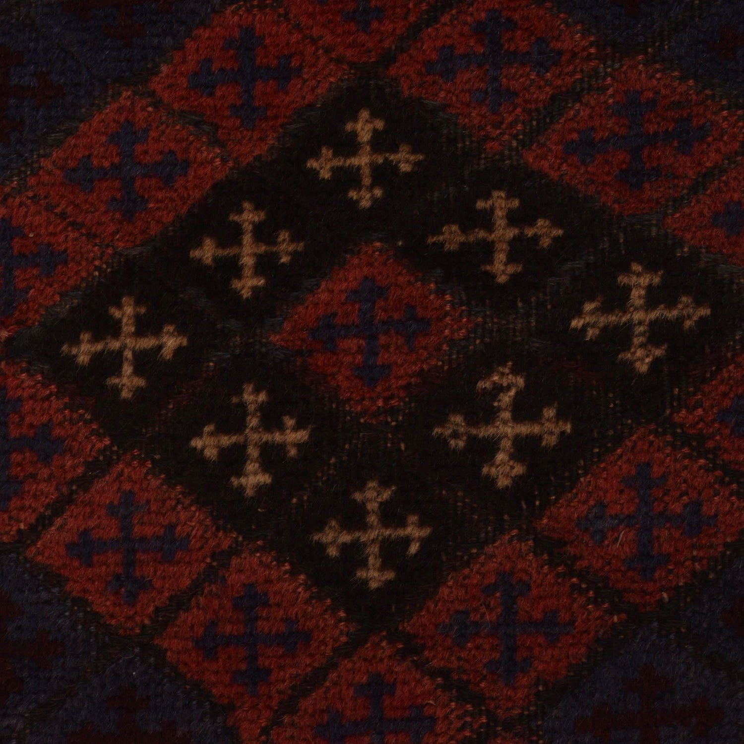 Multi Mashwani Short Runner 2' 1" x 8' 10" ft / 63 x 270 cm - No. B35815