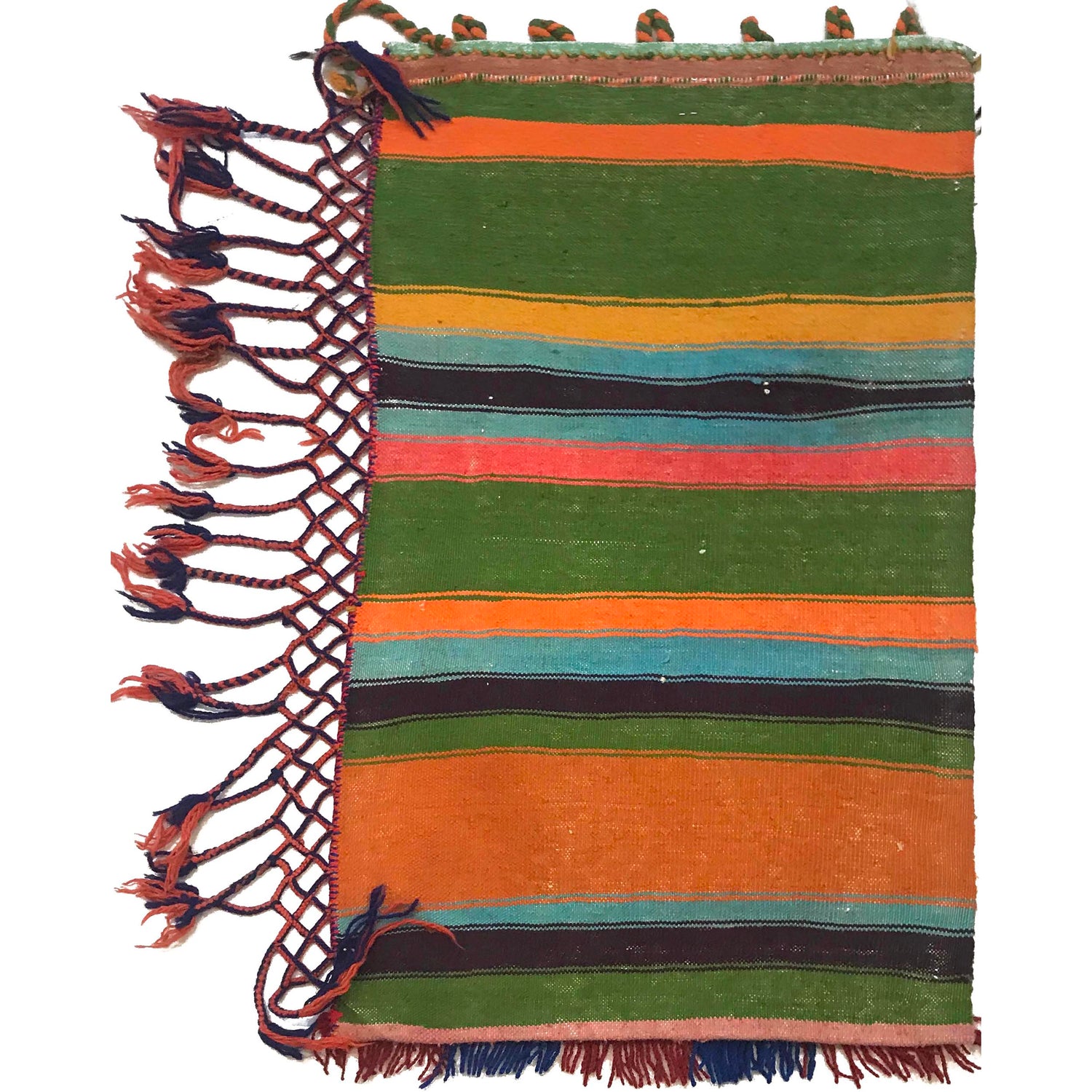 Arabic Style Floor Cushion Carpet 1' 7" x 2' 8" ft / 48 x 82 cm - No. B35819