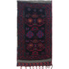 Baluch Balisht Area Rug 1' 8" x 3' 3" ft / 51 x 99 cm - No. B35822
