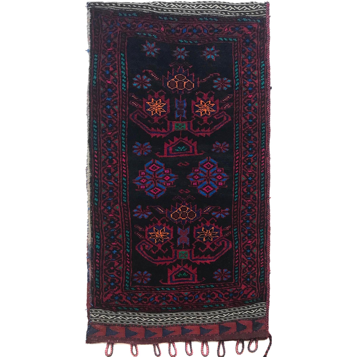 Baluch Balisht Area Rug 1' 8" x 3' 3" ft / 51 x 99 cm - No. B35822