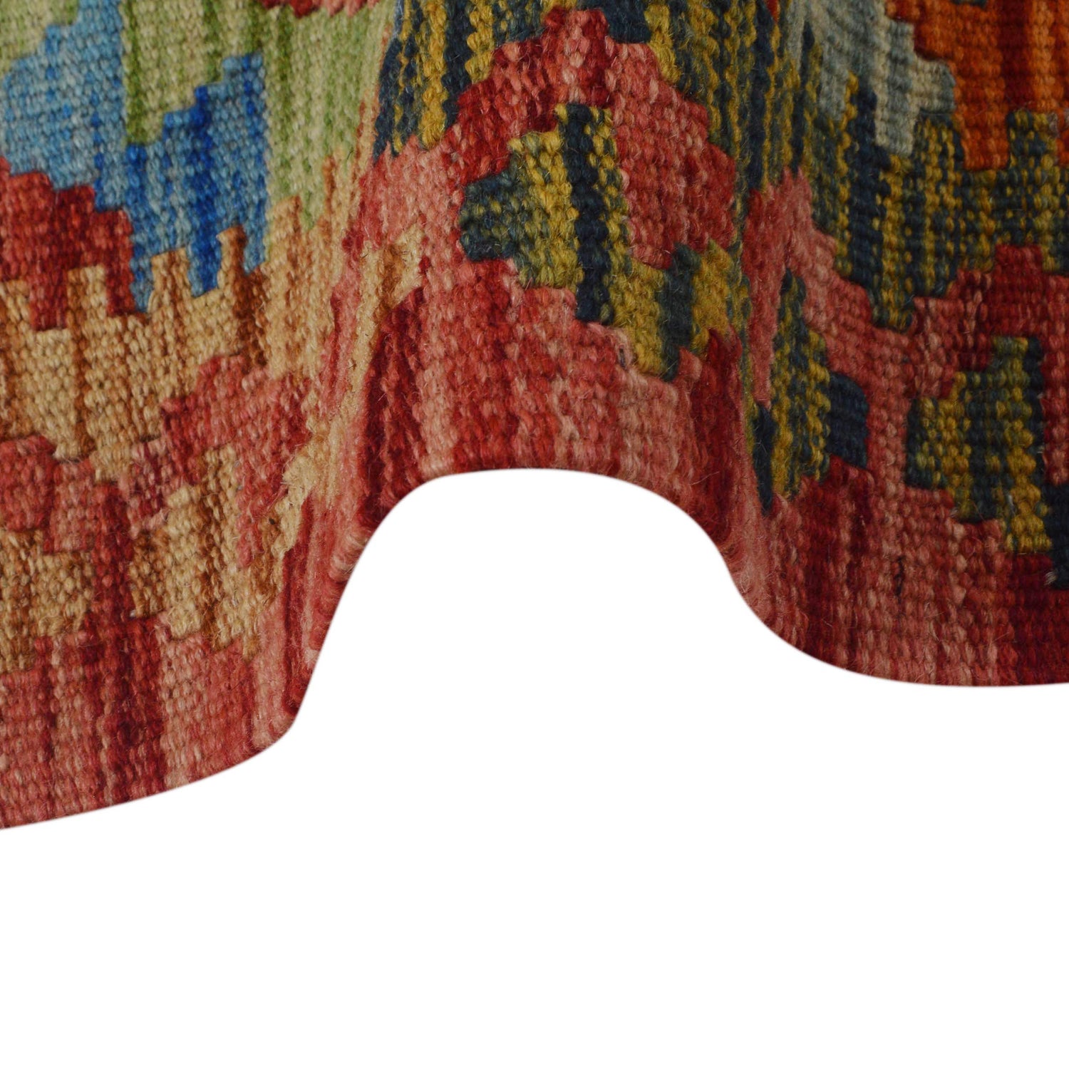 Short Chobi Kilim Runner 1' 9" x 5' 0" ft / 54 x 152 cm - No. B35869