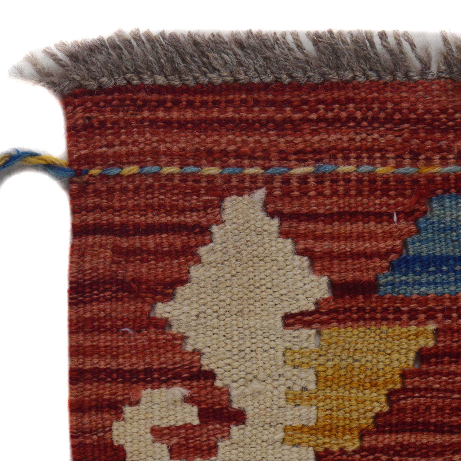 Handmade Afghan Vegetable Kilim Runner 1' 10" x 4' 11" ft / 55 x 149 cm - No. B35871