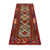 Hand Made Afghan Kilim Runner 1' 10" x 5' 0" ft / 57 x 152 cm - No. B35872