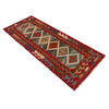 Hand Made Afghan Kilim Runner 1' 10" x 5' 0" ft / 57 x 152 cm - No. B35872