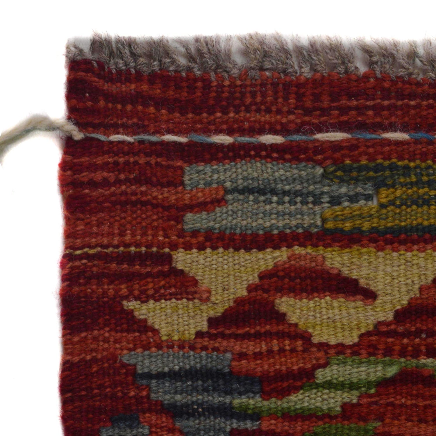 Hand Made Afghan Kilim Runner 1' 10" x 5' 0" ft / 57 x 152 cm - No. B35872